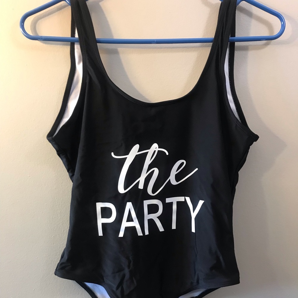 Bachelorette Style Swim wear/body suit